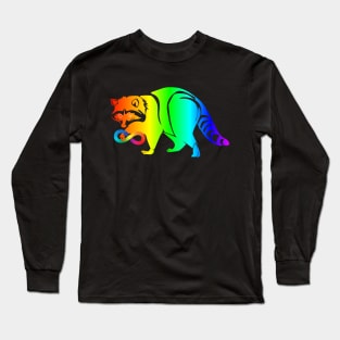 Raccoon Autism Acceptance Long Sleeve T-Shirt